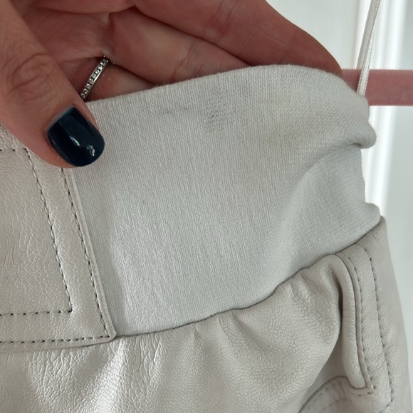 STELLA MCCARTNEY  High-Waisted Faux Leather Pants, NWT - Picture 16 of 17